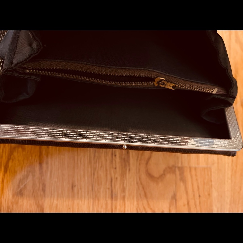 Vintage Handbag Crocodile Pattern - Picture 7 of 8